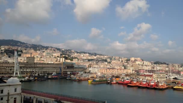 Périodicité Port Spezia Cinque Terre Italie Horizon Derrière Avec Des — Video