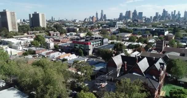 Smooth Ascend Reveal Melbourne Cbd Skyline Commission Towers Old School — Video