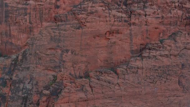 Ascensão Aérea Das Gigantescas Montanhas Lava Utah — Vídeo de Stock