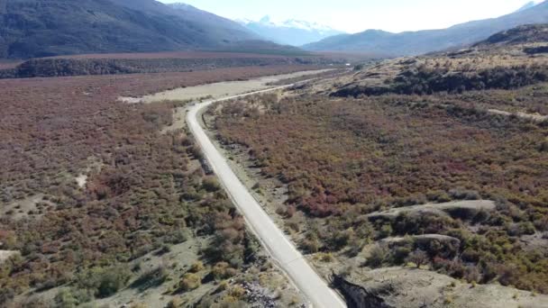 Aerial View Carretera Austral One Most Famous Roads World Patagonia — Stok video
