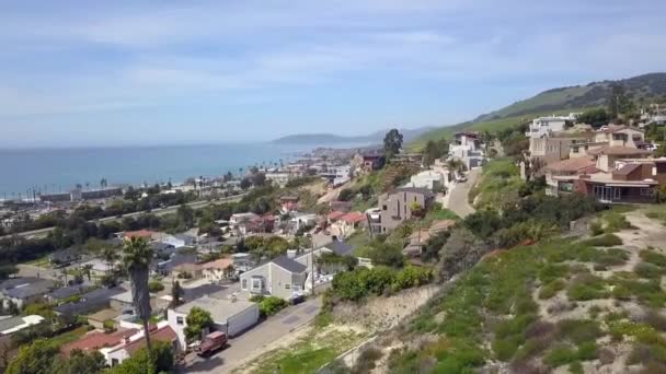 Wide Panoramic View Pismo Preserve Marvelous Aerial View Flight Panorama — Video Stock