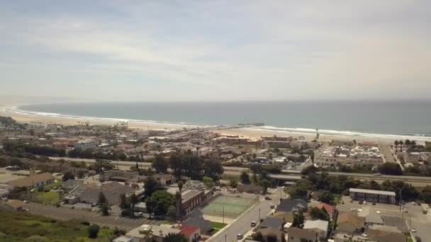 View Boosinger Park Family Houses Coast Stunning Aerial View Flight — Vídeo de Stock