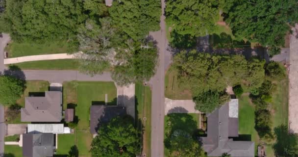 Birds Eye View Homes Lake Charles Louisiana — Stockvideo