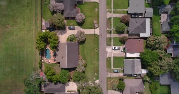 Birds Eye View Homes Lake Charles Louisiana — Video Stock