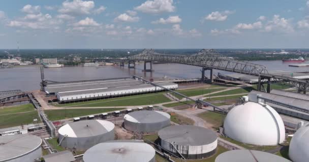 Establishing Shot Baton Rouge Louisiana — Stock videók