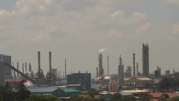 Petro Chemiczna Firma Pracy — Wideo stockowe