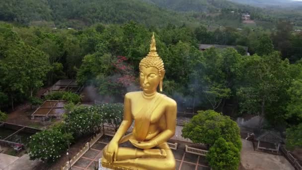 Sukhothai Historický Park Staré Město Thajsko Jsou Veřejné Vlastnictví Nebo — Stock video