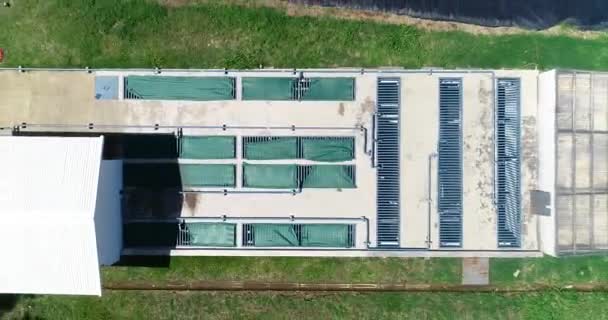 高射处理装置 无人驾驶飞机 保留泻湖 — 图库视频影像