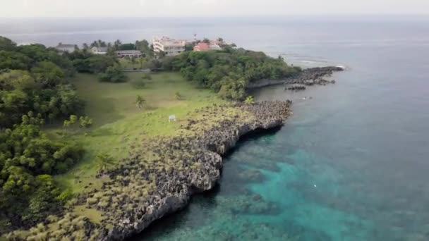 Muhteşem Topraklar Batı Körfezi Roatan Honduras — Stok video