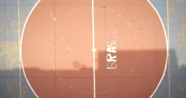 Повітряне Пташине Небо Відкрите Спортивне Подвір Сан Паулу Бразилія — стокове відео