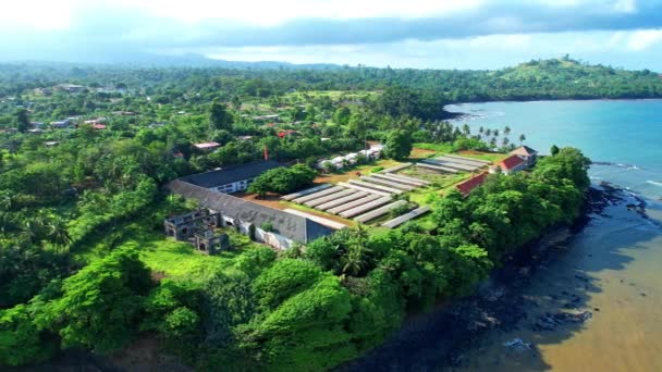 Circling View Roca Uba Budo Can See Solar Dryers Cocoa — Video