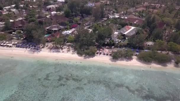 Tourism Industry Recovers Corona Breathtaking Aerial View Flight Panorama Overview — Video Stock