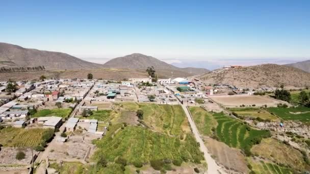 Distrito Andaray Arequipa Perú Plaza Principal — Vídeos de Stock