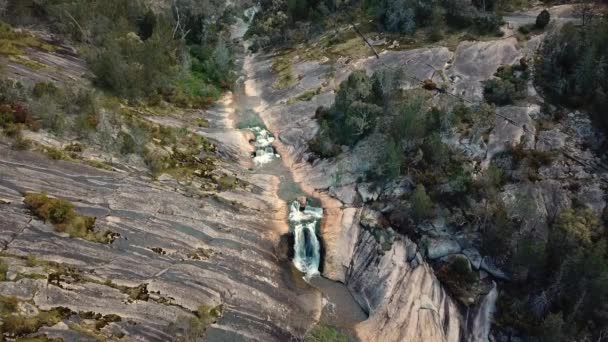Static Aerial View Beechworth Cascades Beechworth North East Victoria Australia — Stock videók