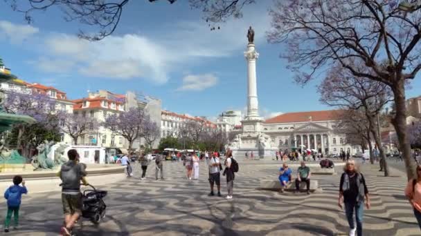 Spanish Men Sit Horses Real Escuela Andaluza Del Arte Ecuvideo — Αρχείο Βίντεο