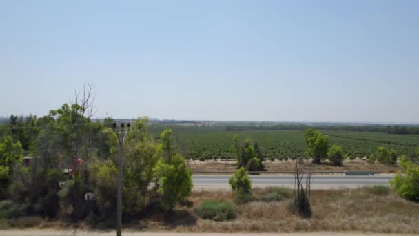 Green Road Sdot Negev Israel — 图库视频影像