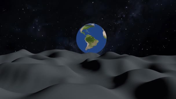 Moon Earth Moving Stars — 비디오