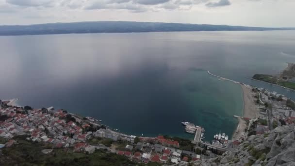 Panning Shot Town Dubrovnik Croatia — Video Stock