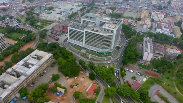 Aerial Shot City Accra Ghana Day_24 — Vídeo de Stock
