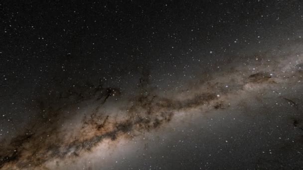 Milky Way Galaxy Stars Time Laps — ストック動画