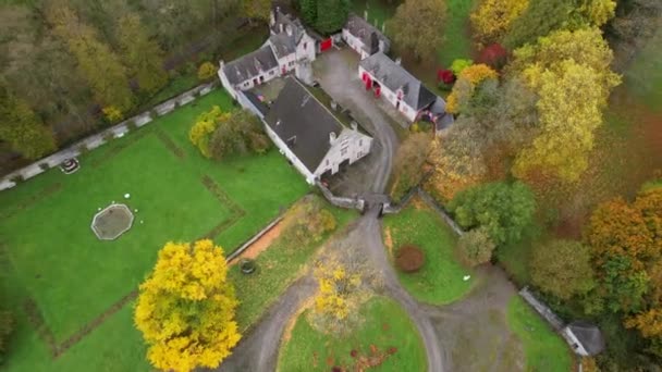 Vianden Castle Located City Vianden North Luxembourg Huge Fortified Castle — Vídeos de Stock