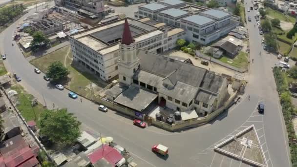 Orthodox Church Ghana Close Cape Coast Castle — Stock videók
