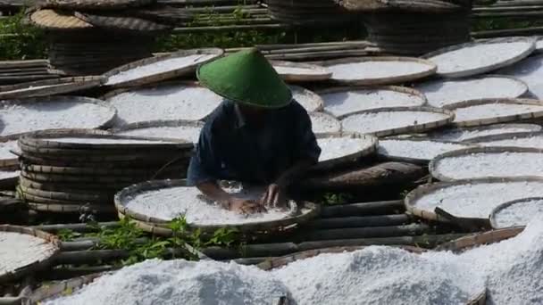 Tapioca Flour Cassava Maker Sukabumi West Java Indonesia May 2022 — Videoclip de stoc