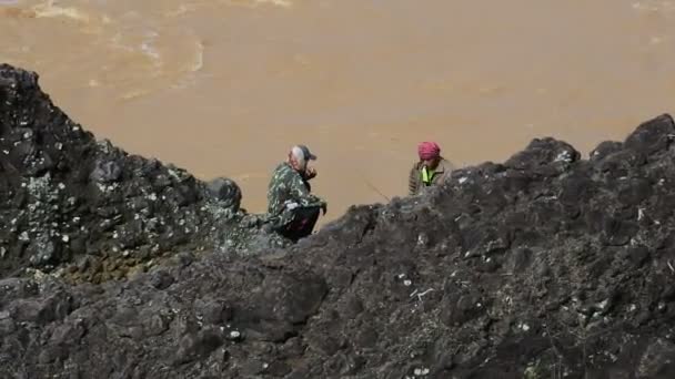 Anglers River Sukabumi West Java May 2022 — Αρχείο Βίντεο