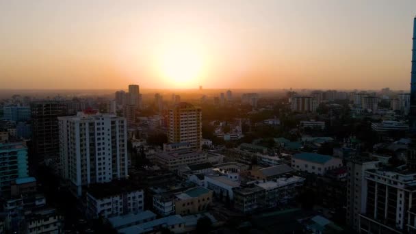 Dar Salaam Tanzania June 2022 Cityscape Dar Salaam Sunset Featuring — Wideo stockowe