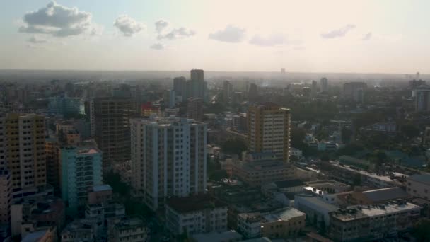 Dar Salaam Tanzania June 2022 Cityscape Dar Salaam Day Features — Wideo stockowe