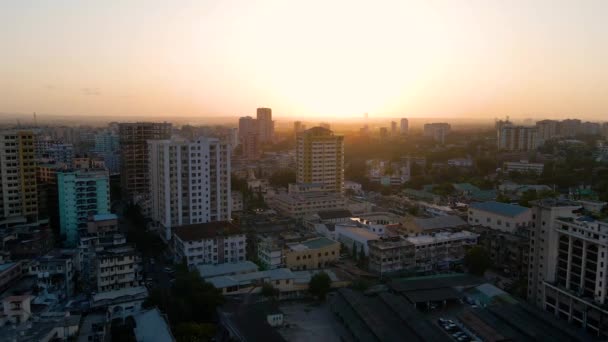Dar Salaam Tanzania June 2022 Cityscape Dar Salaam Sunset Featuring — Wideo stockowe