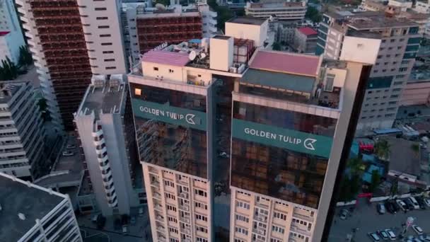 Dar Salaam Tanzania June 2022 Golden Tulip Hotel City Center — Wideo stockowe