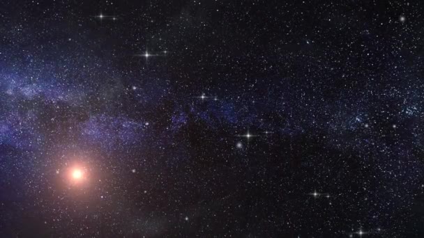 Orion Star Clusters Space — Vídeo de Stock