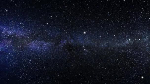 Αστέρια Διασκορπισμένα Στο Σύμπαν — Αρχείο Βίντεο