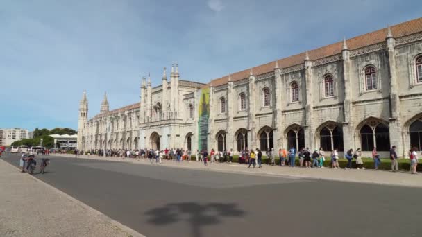 Jeronimos Monastery Most Impressive Symbol Portugal Power Wealth Age Discovery — Video