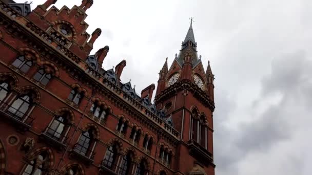 Timelapse London Clocktower Similar Big Ben Downtown London — Vídeos de Stock