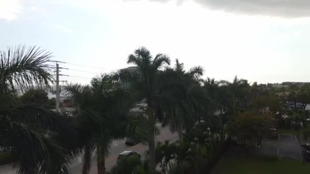 Aerial View Fort Myers Beach Florida — Vídeos de Stock