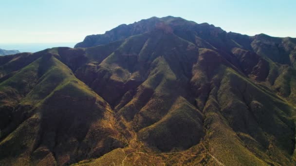 Franklin Mountains Paso Texas États Unis Drone Footage Chihuahuan Desert — Video