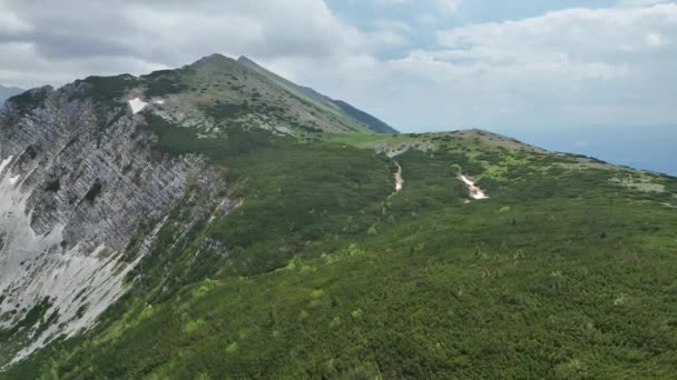 Mountains Hills Summer Day Perfect Day Hiking — Vídeos de Stock