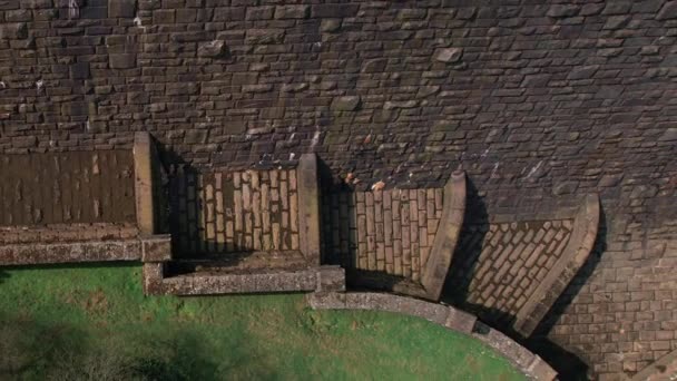 Birdseye Pull Out View Base Scar House Reservoir North Yorkshire — Video