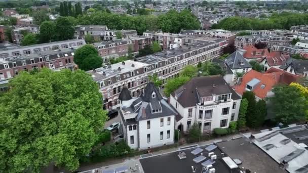 Die Skyline Der Stadt Utrecht Den Niederlanden — Stockvideo