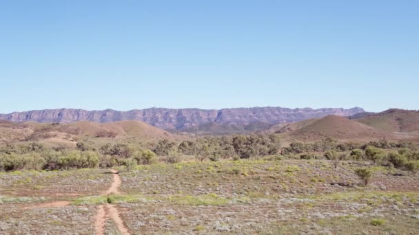 Flinders Rangers View Road — Stock video