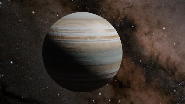 Jupiter Und Milchige Weg0001 0250 Mp4 — Stockvideo