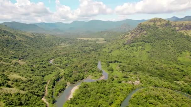 Flores Island Komodo National Park Indonesia Travel Holiday Destination Drone — Wideo stockowe