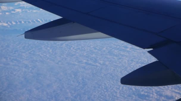 Nubes Vistas Desde Avión — Vídeo de stock