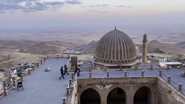 Mardin Turkey Cinematic Μέρη Και Δραστηριότητες Street View Walking Zinciriye — Αρχείο Βίντεο