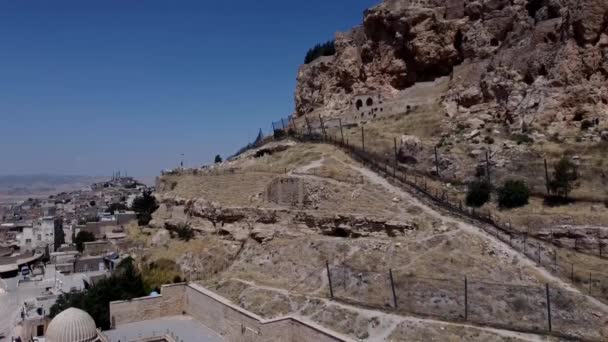 Mardin Turquia Atividades Lugares Pessoas Cinemáticas Vista Rua Madrassa Zinciriye — Vídeo de Stock