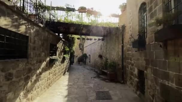 Mardin Turkey Cinematic Places People Activities Street View — Video