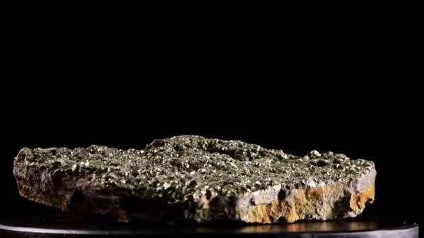 Φυσικός Ορυκτός Κρύσταλλος Συλλογή Φυσικών Κρυστάλλων Στην Bocsa Ρουμανία — Αρχείο Βίντεο
