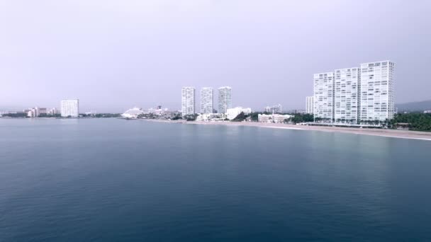 Dernier Dernier Footage Dernier Matin Dans Baie Mexique Puerto Vallarta — Video